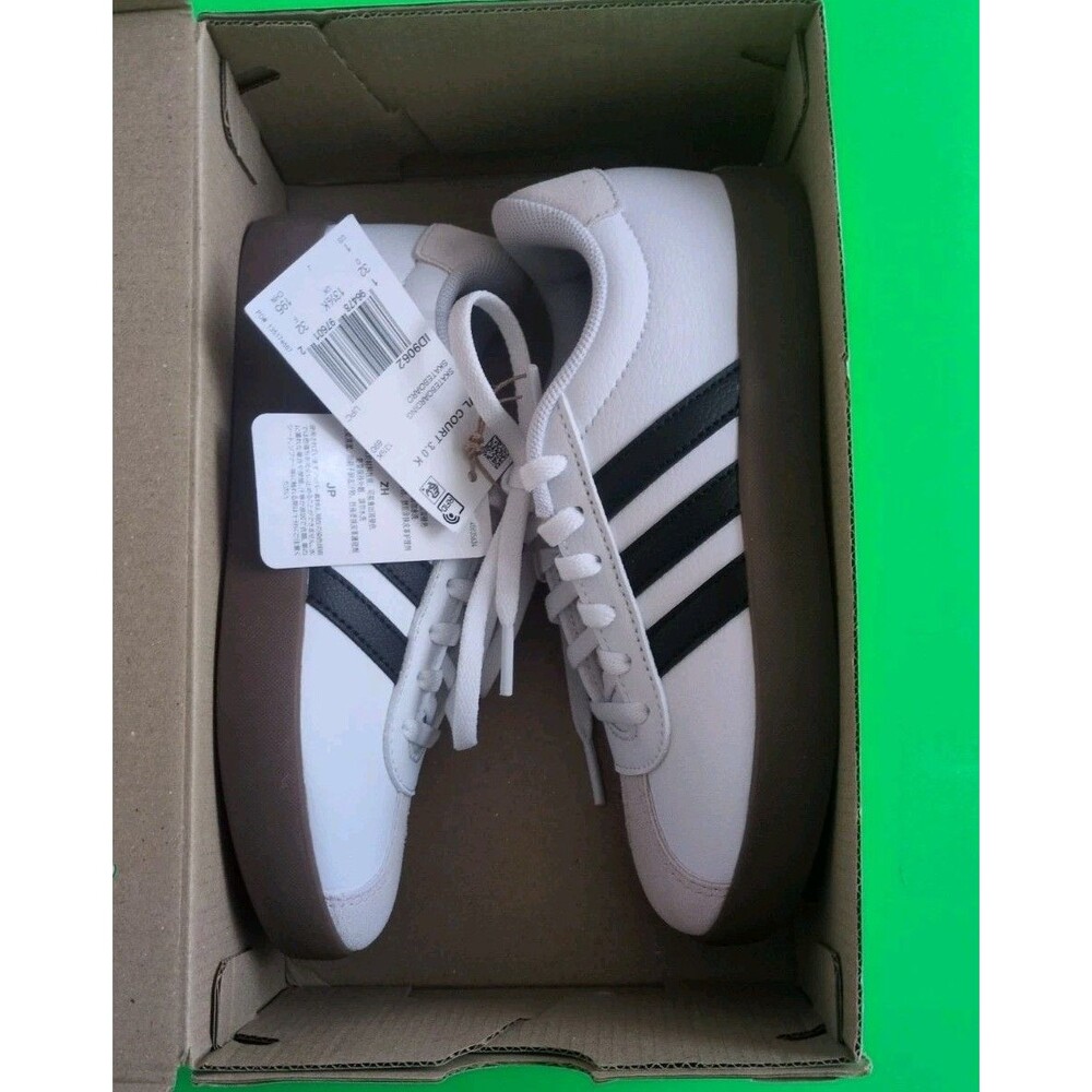 Adidas VL Court 3.0 K Pre-school Kids Youth Shoes Sizes 13 1/2 Brand New